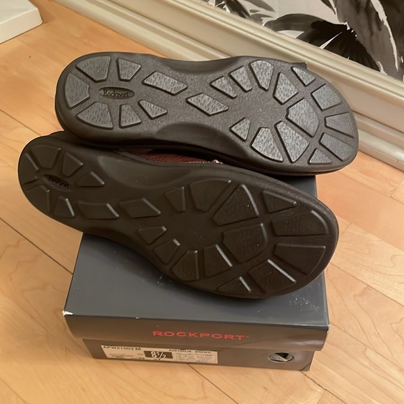 Rockport Brown Slip On Sandal - Picture 3 of 4